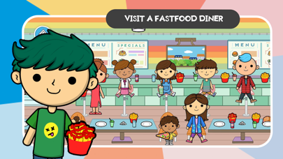 Lila's World: Play Restaurant Screenshot