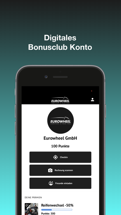 Eurowheel App Screenshot