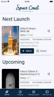How to cancel & delete space coast launches 1