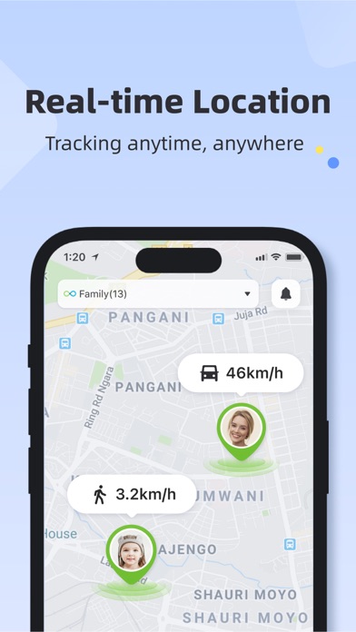 Geonection - Location Tracker Screenshot