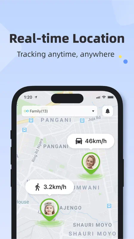 Geonection - Location Tracker screenshot 1 of 7