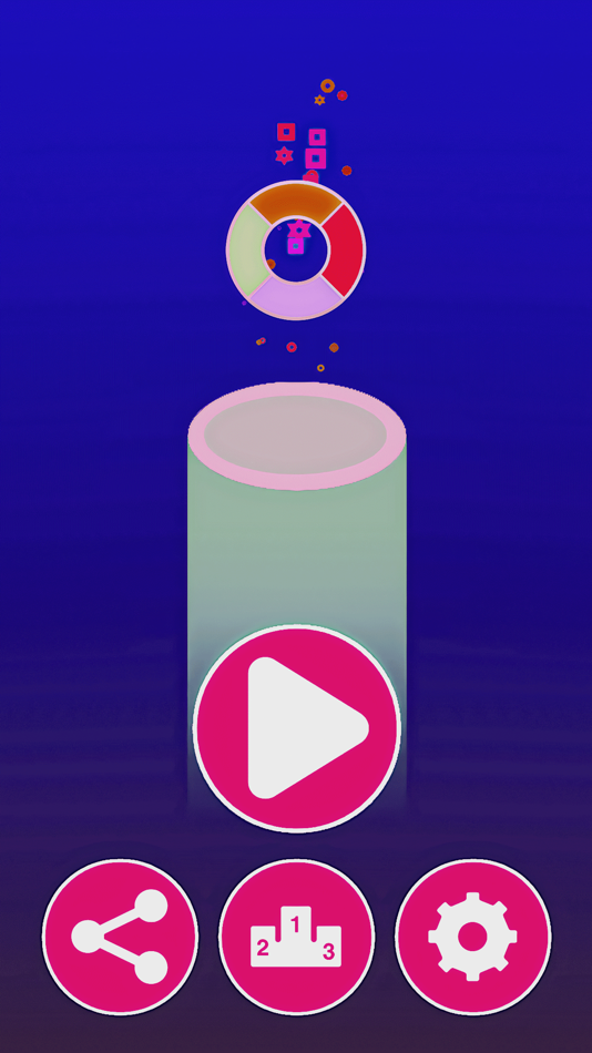 #1. Rotate Balls: Switch the Color (iOS) By: Mohsin Usman