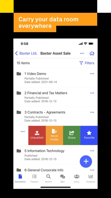 Datasite Screenshot 2 - AppWisp.com Datasite Screenshot 2 - AppWisp.com