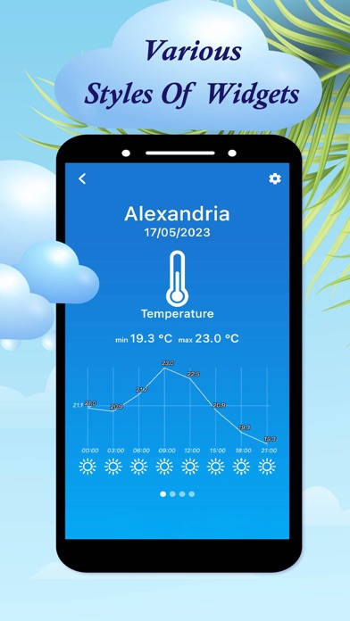 Weather - forecast & Sun App Screenshot