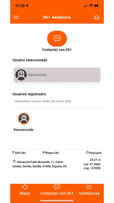 061 Andalucía Personas Sordas Screenshot