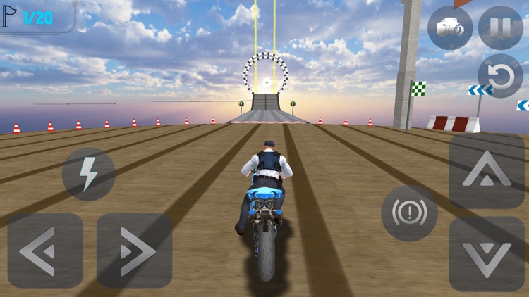 Motorbike Rider Stunt Tracks screenshot-3