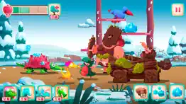 dino bash - defend & fight iphone screenshot 1