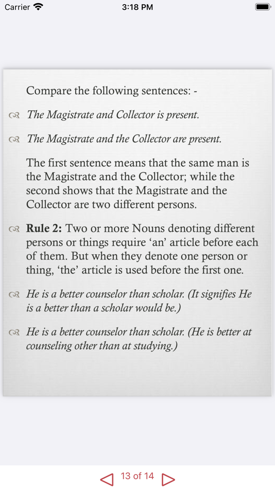 #3. Grammar Express: Articles Lite (iOS) 由: Webrich Software Limited