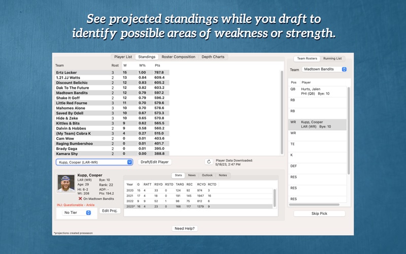 fantasy football draft '23 problems & solutions and troubleshooting guide - 3
