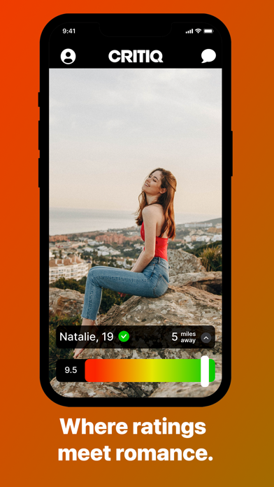CRITIQ Dating Screenshot