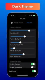 gfx tool pro iphone bildschirmfoto 3
