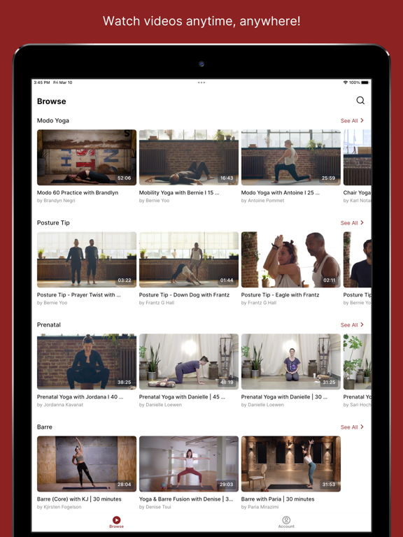 Screenshot #4 pour Modo Yoga Online