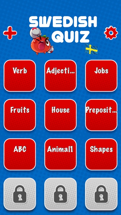 Game to learn Swedish