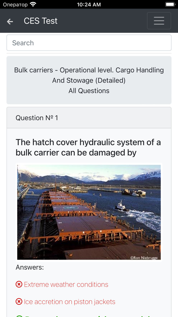 Bulk carriers CHaS Operational