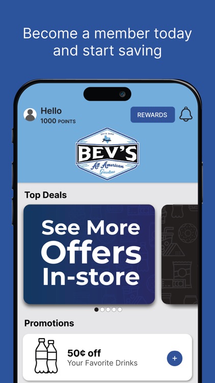 Bev's Loyalty Rewards