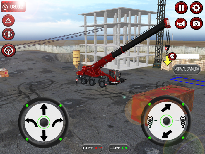 Realistic Crane Simulator