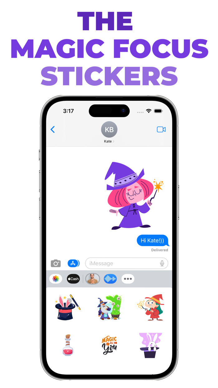 The Magic Focus stickers