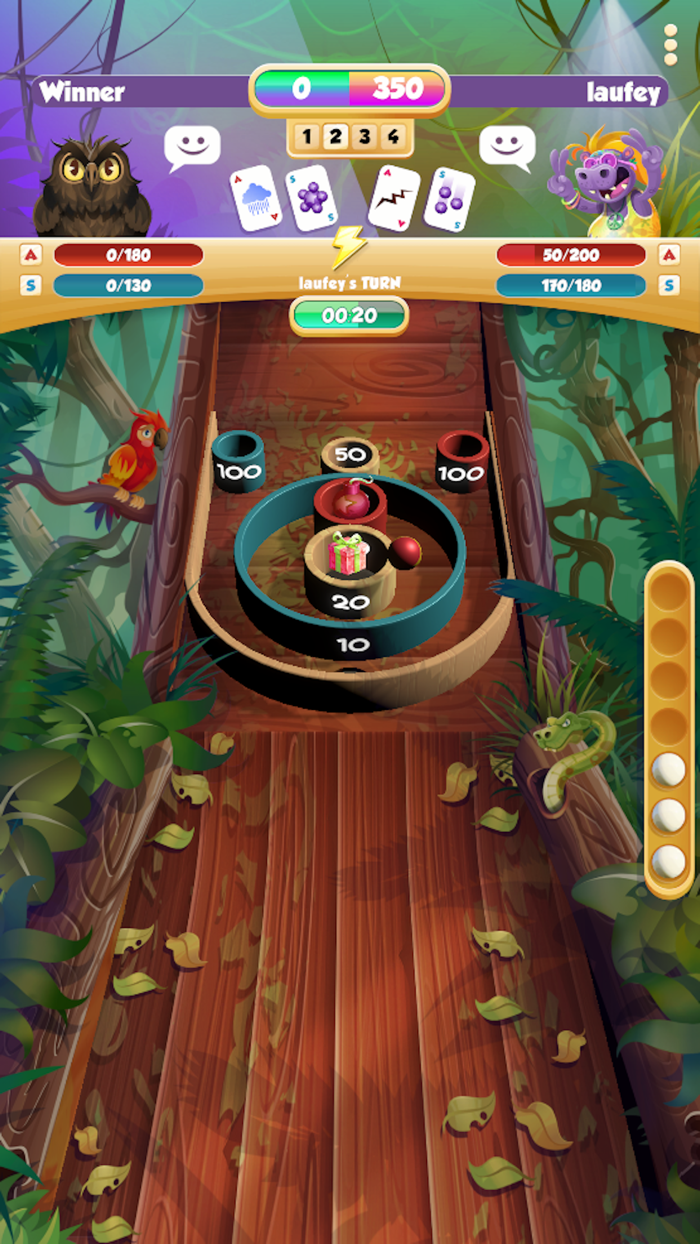 SkeeBoost Ball Rolling Match