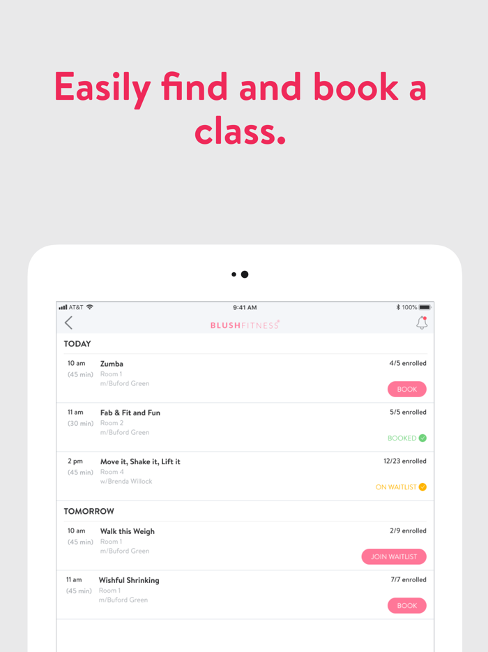 BLUSH FITNESS Virtual
