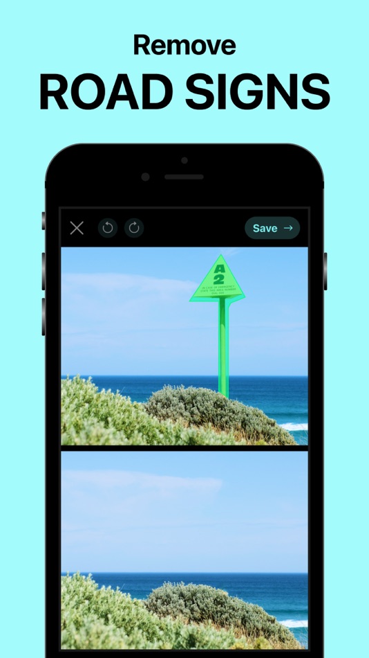 #5. AI Photo Eraser: Touch, Refine (iOS) 由: Zhanna Rabtsevich