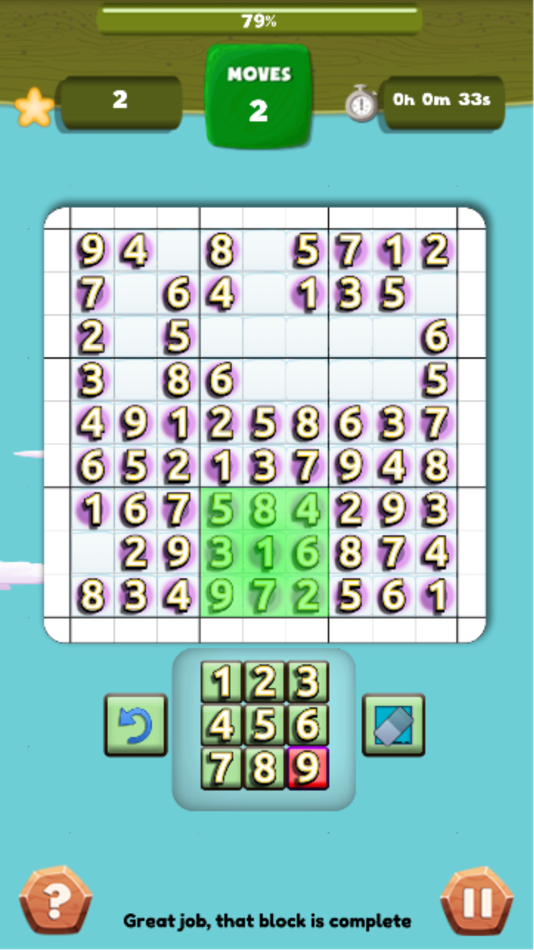 #3. Sudoku for Everyone (iOS) 由: Heinrich Langenhoven