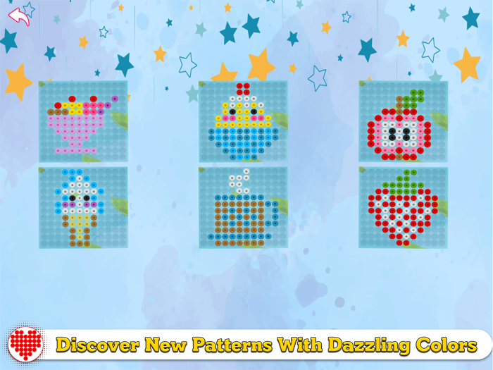 Mosaic Hex Puzzle Kids Shapes