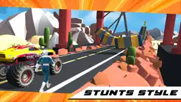 Game screenshot Superhero Mega Car Stunt apk