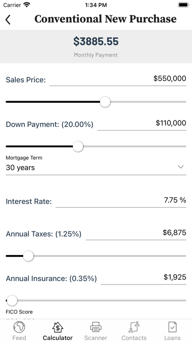 Mortgage Black® Screenshot