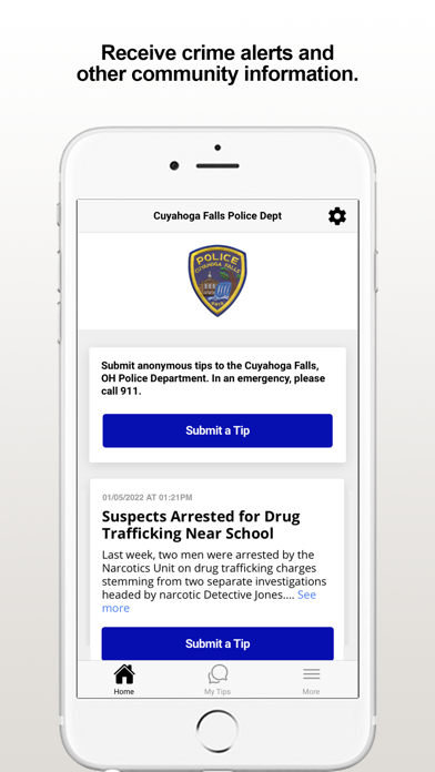 Cuyahoga Falls PD Screenshot