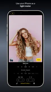 luxilux light meter iphone screenshot 2