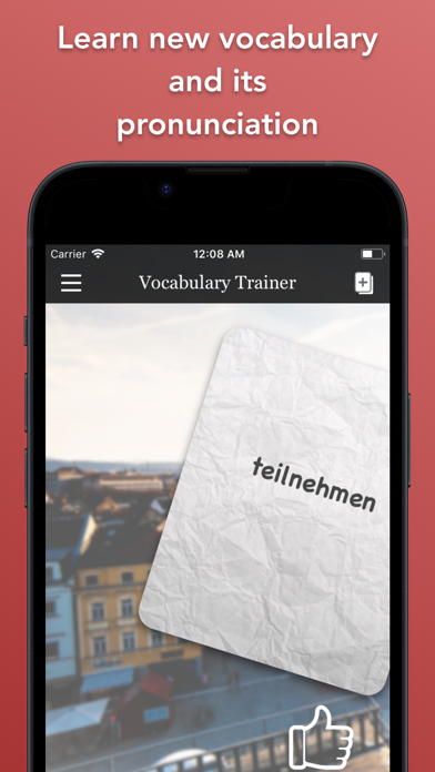 VocApp - Just Vocabulary Screenshot
