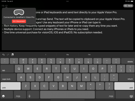 Screenshot #4 pour VBoard Vision Keyboard