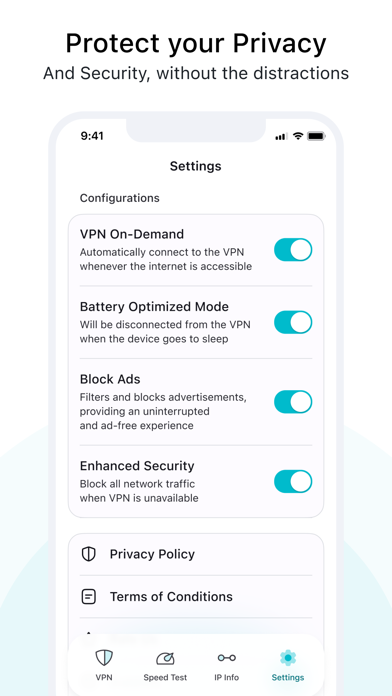 VPN FREE Unlimited: Fast Proxyのおすすめ画像4