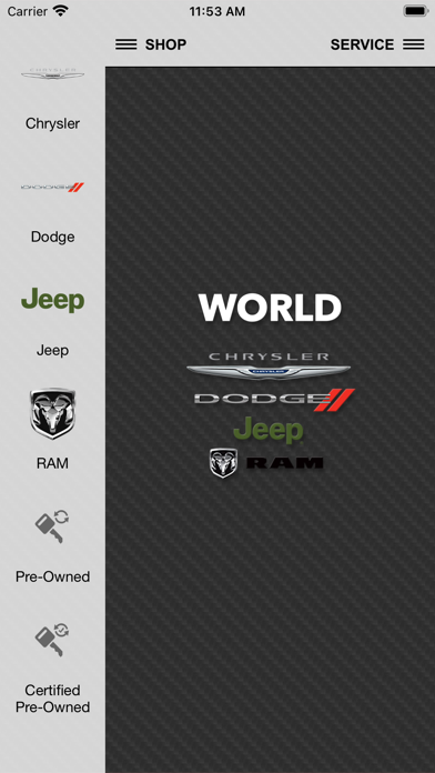 World Chrysler Dodge Jeep RAM Screenshot