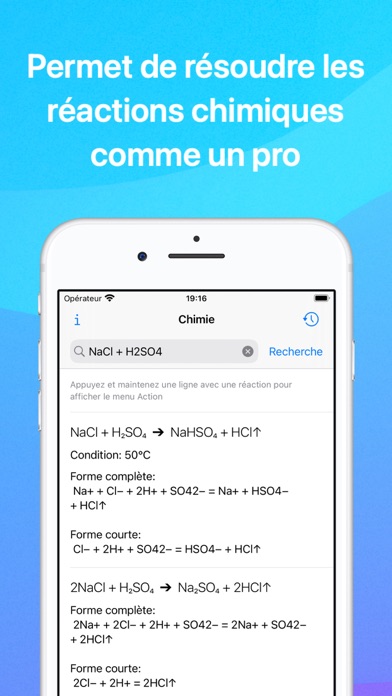 Screenshot #1 pour Chimie