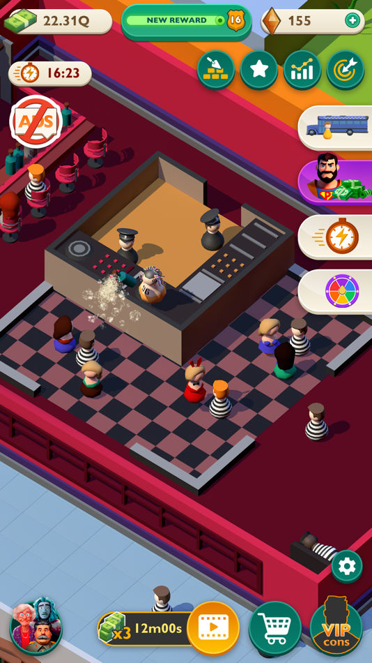 #3. Idle Mini Prison - Tycoon Game (iOS) Podle: Adsup LLC