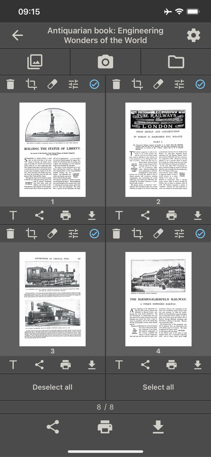 Scan and Print - Scanner App