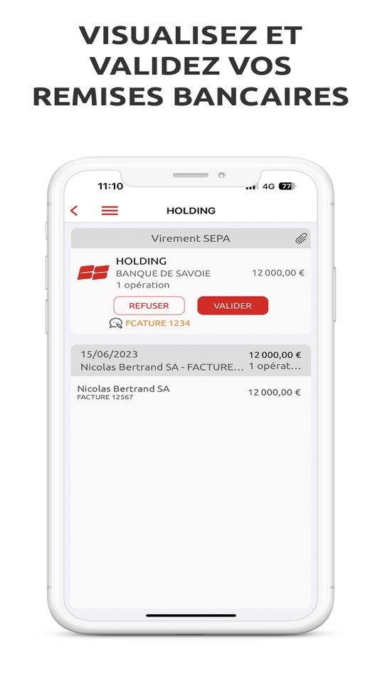 #5. Suite Mobile Banque de Savoie (iOS) โดย: Banque Populaire