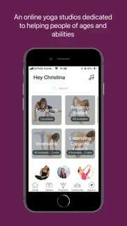 christina sell yoga online iphone screenshot 3