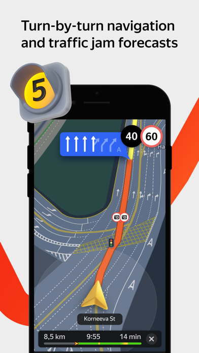 Screenshot #2 pour Yandex Maps & Navigator