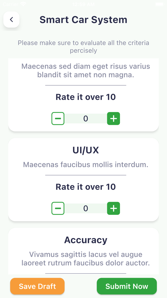 #1. Nice - Evaluation App (iOS) 由: OPTIMAL SOURCE