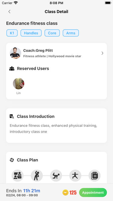 Wolfmate Fitness Screenshot