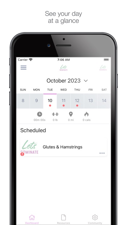 Let's Dominate fitness