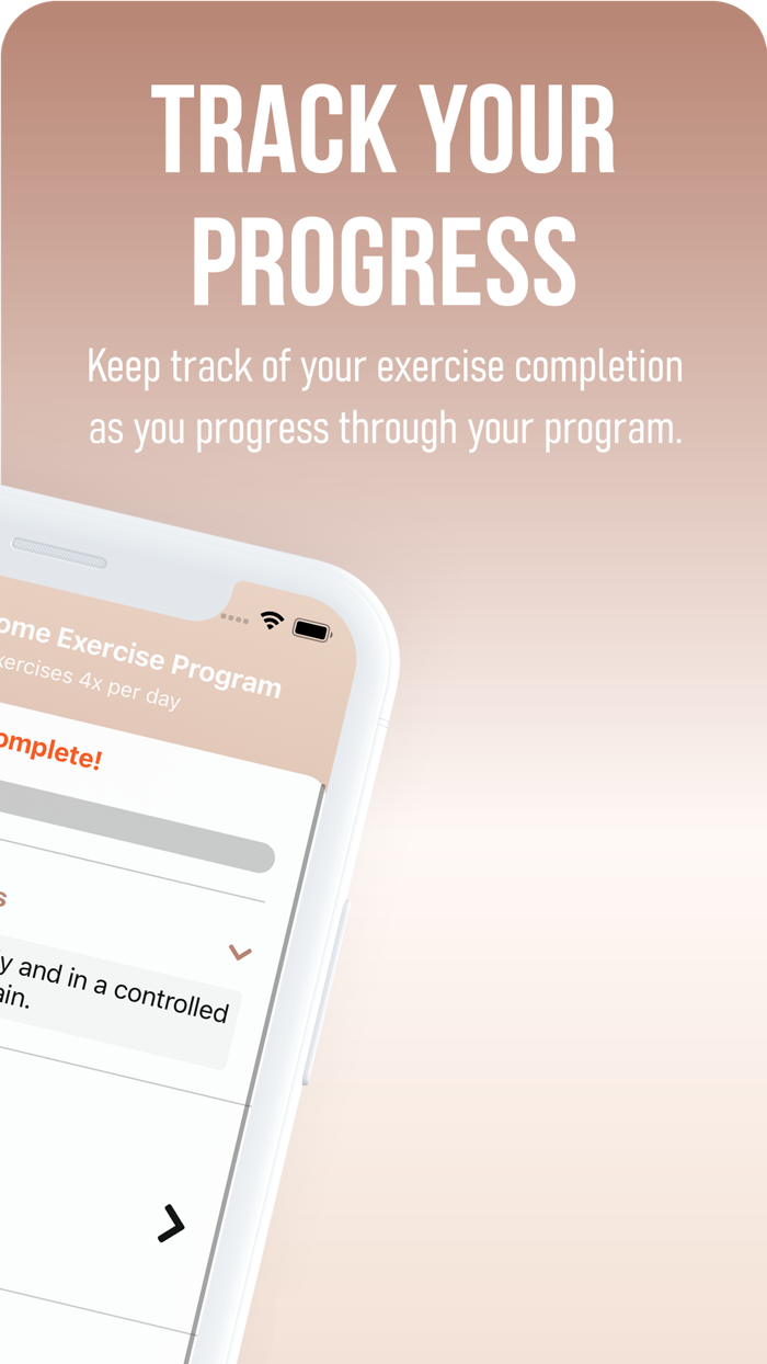 CPT Home Exercise Program
