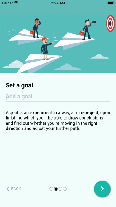 Achieving Goals Screenshot