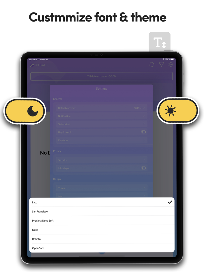 Bilbird Subscription manager