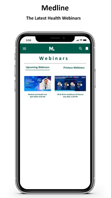 MedLine - Medicine Online Screenshot