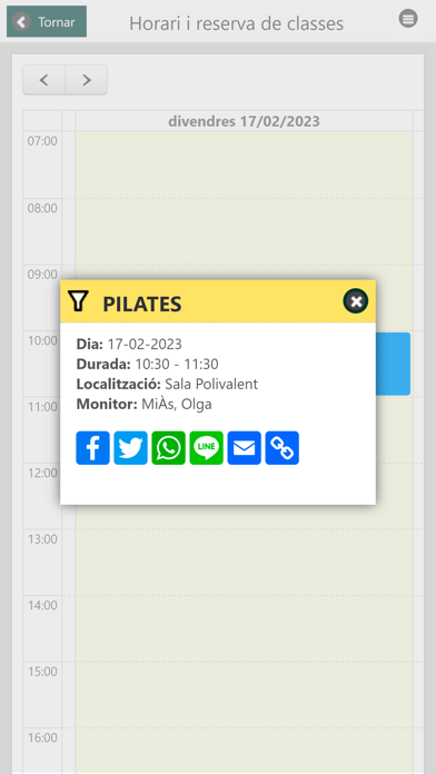Club Tennis Llafranc Screenshot