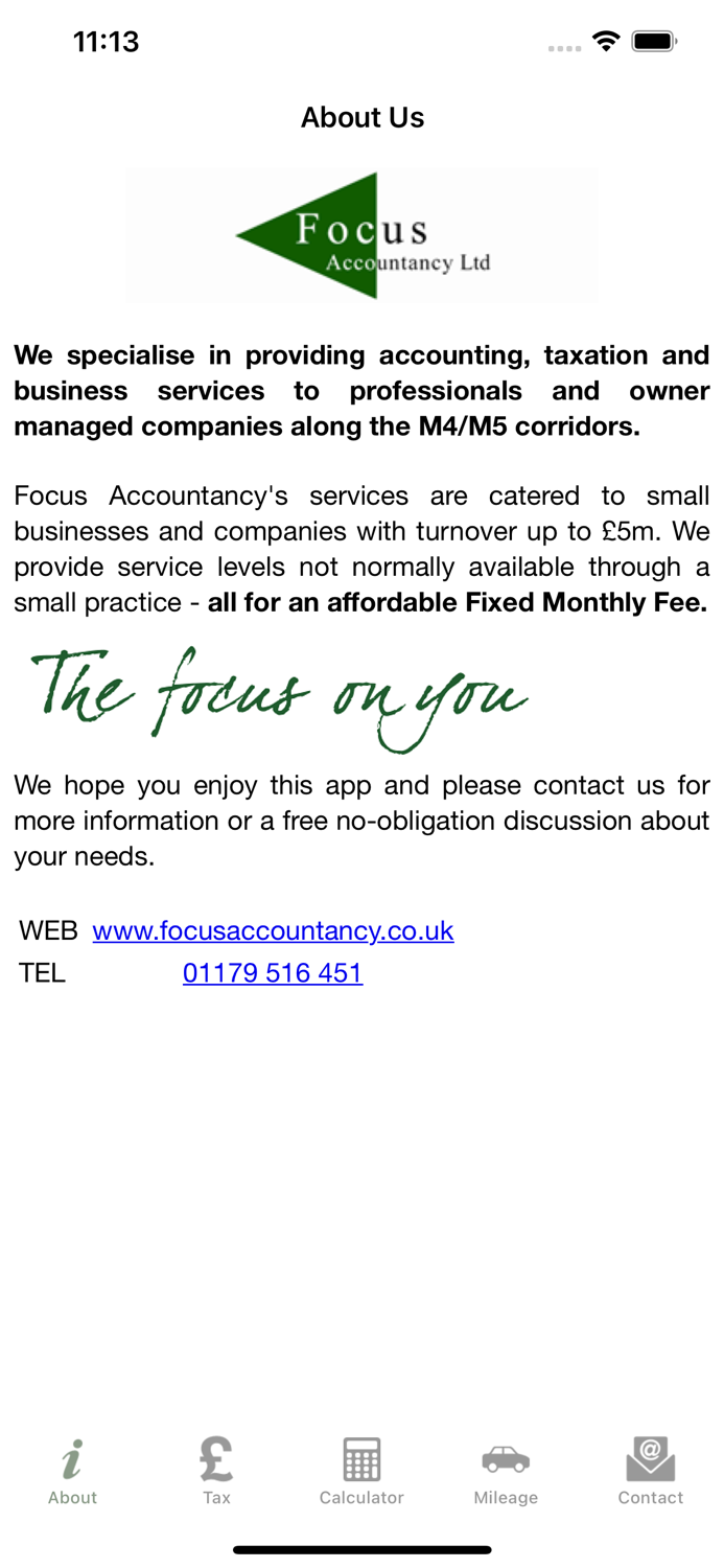 Focus Accountancy Ltd
