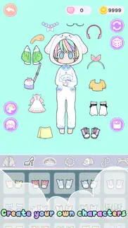 pastel doll: dress up game iphone screenshot 2